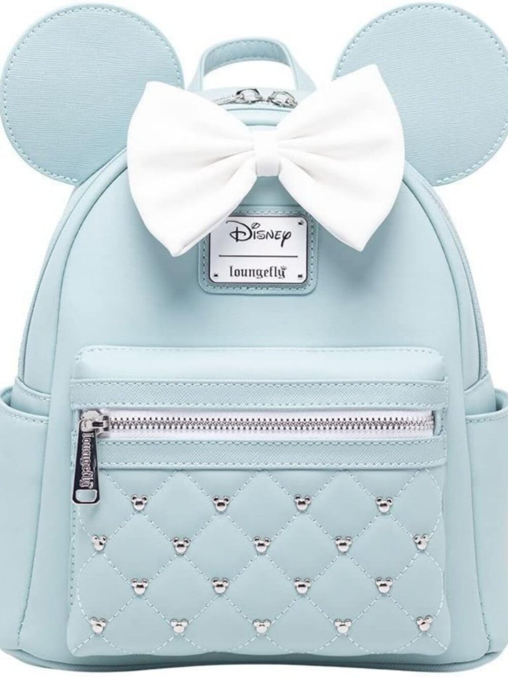 Chic Minnie Mouse Mini Backpack - Classic Disney Lounge Style, Perfect for